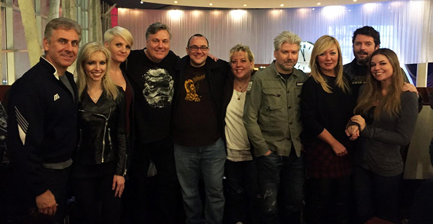 Our group for The Force Awakens first show at the Cinerama Dome