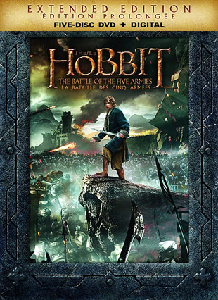 The Hobbit: The Battle of the Five Armies - Extended Edition (Canadian DVD)