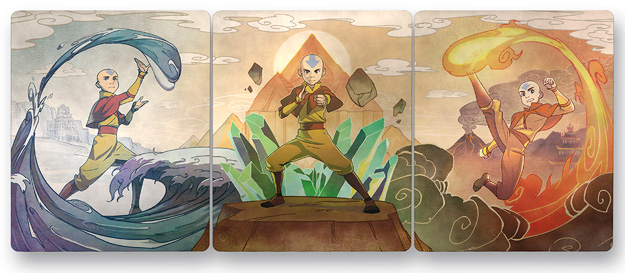 Avatar: The Last Airbender Steelbooks (Blu-ray Disc)