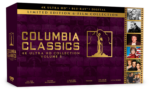 Columbia Classics 4K Ultra HD Collection: Volume 5 box set