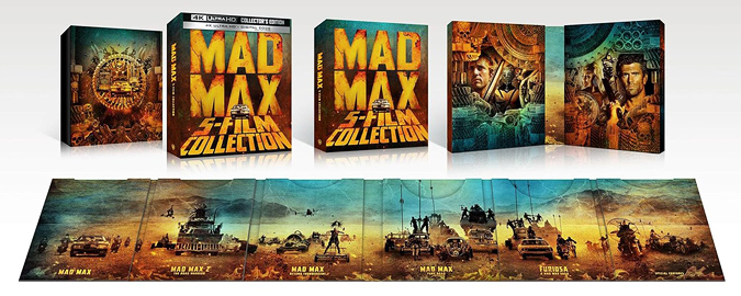 Mad Max 5-Film 4K UHD Collector’s Edition (4K Ultra HD)