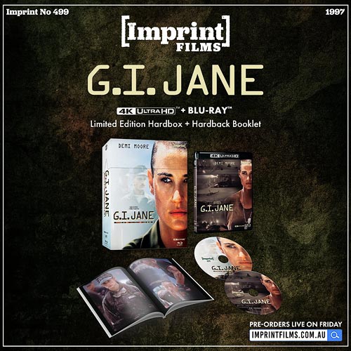 Imprint Films' G.I. Jane (4K Ultra HD)