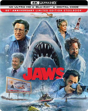 Jaws: 50th Anniversary (4K Ultra HD Steelbook)
