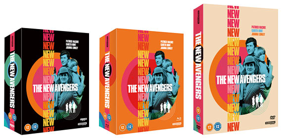 The New Avengers: Series 1 & 2 (4K, Blu-ray & DVD)