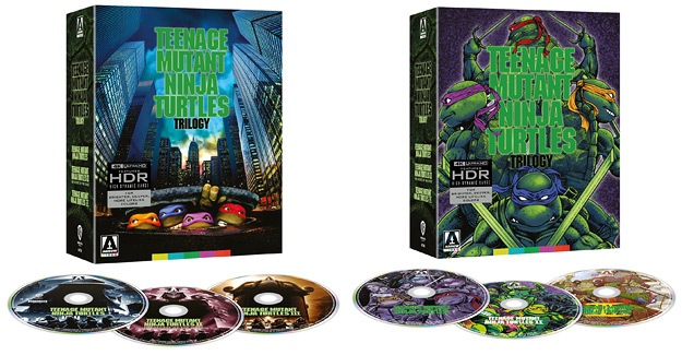 Teenage Mutant Ninja Turtles Trilogy (4K Ultra HD)