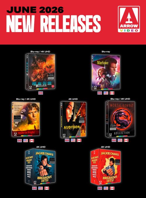 Arrow Video's June 2026 release slate