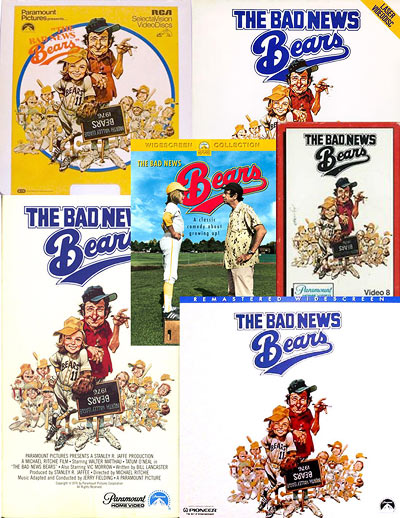 The Bad News Bears on home video