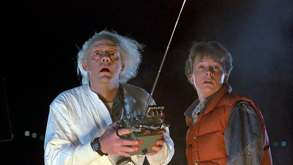 Christopher Lloyd & Michael J. Fox