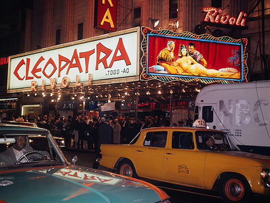 The Cleopatra premiere at the Rivoli Theatre