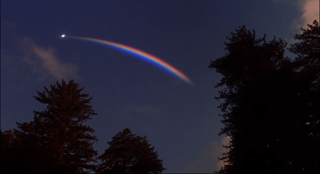 A scene from E.T. The Extra-Terrestrial (1982)