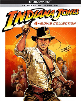 Indiana Jones: 4-Movie Collection (4K Ultra HD)