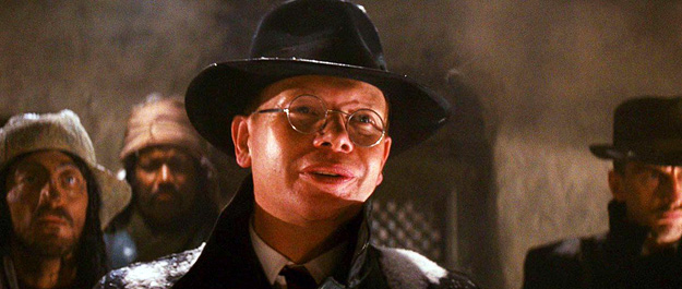 A scene from Raiders of the Lost Ark (1981)