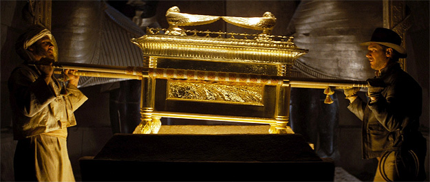 A scene from Raiders of the Lost Ark (1981)