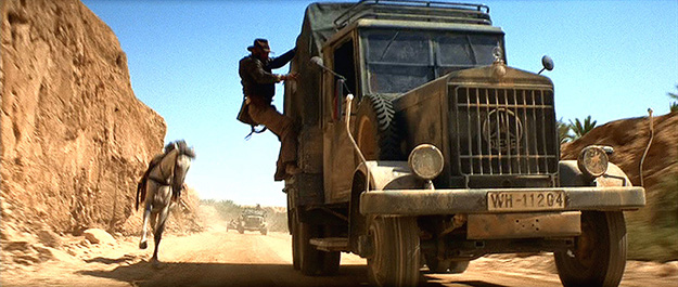 A scene from Raiders of the Lost Ark (1981)