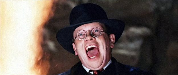 A scene from Raiders of the Lost Ark (1981)