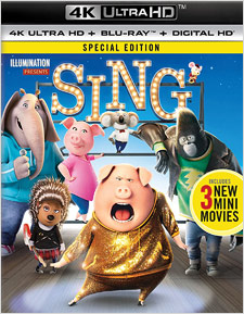 Sing (4K Ultra HD Blu-ray)