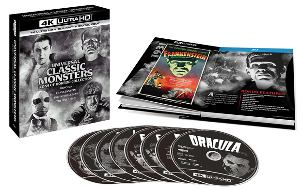 Universal Classic Monsters: Icons of Horror Collection (4K Ultra HD)