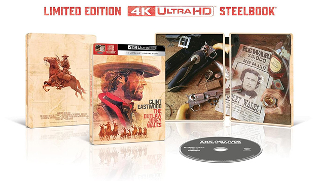 The Outlaw Josey Wales (4K Ultra HD Steelbook)