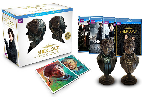 Sherlock: The Complete Series 1-3 box set (Blu-ray Disc)