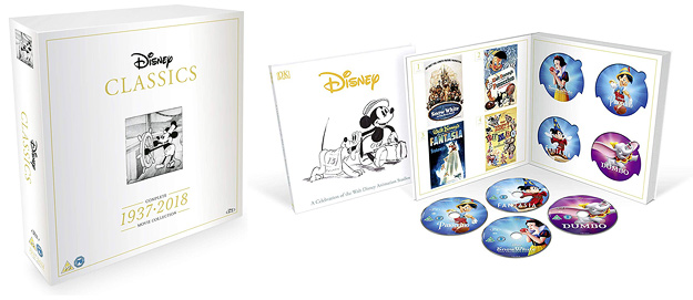 Disney Classics: Complete Movie Collection – 1937-2018 (Blu-ray Disc)