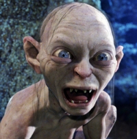 Angry Gollum